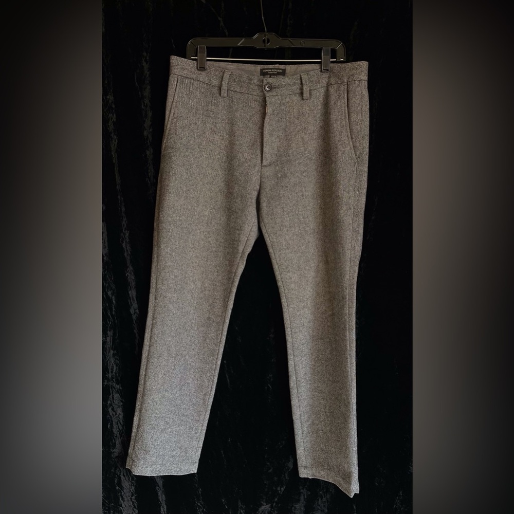 Women’s Gray Wool Pants